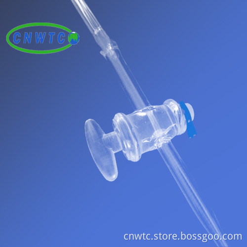 Shop for Boro3.3 Glass Micro Burette with PTFE Stopcock: Precision Laboratory Glassware for Your Scientific Needs